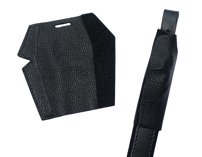 Black Leather Strap Buckle Covers – Petosa Accordions