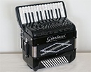 Giustozzi Mod 44/TV Compact 72 Bass Piano Accordion - Accordion Lounge