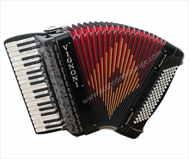 Vignoni Ravel II B 96 Bass Midi Piano Accordion - Accordion Lounge