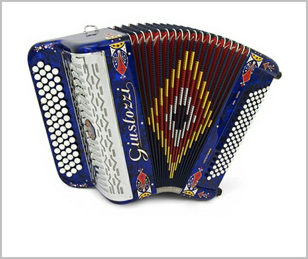Giustozzi Mod 3200/CF French Chromatic Accordion