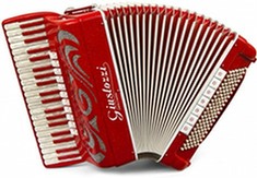 Giustozzi Mod 14/MSR Compact Musette Piano Accordion