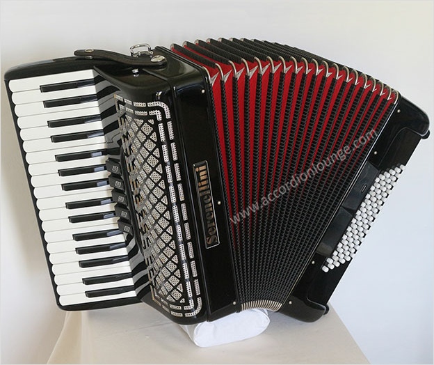 Serenellini 343  72 Bass Piano Accordion - Accordion Lounge