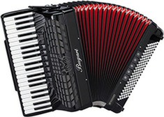 Color : Black TJLSXXZ Accordion Adult Children 120 Bass Three-Row Spring Beginner Professional Playing Instrument Very Good Sound Quality 