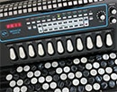 Excelsior Midivox 3  96 Bass Chromatic Button Accordion - Accordion Lounge
