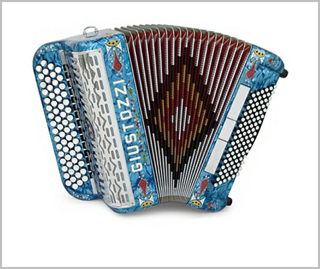 Giustozzi Mod 3210/CFM Musette French Chromatic Accordion