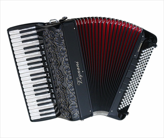 Vignoni Philarmonic 1 Compact Musette Piano Accordion - Click to Enlarge Vignoni Philarmonic 1 Compact Musette Piano Accordion - The Accordion Lounge