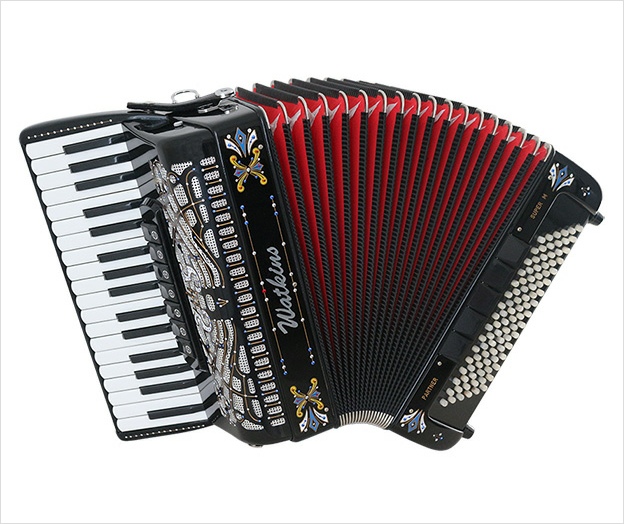 Watkins Partner Super M 96 Bass Piano Accordion - Accordion Lounge
