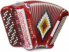 Giustozzi Mod 3225/CF French Chromatic Accordion