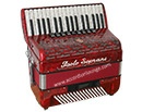 Paolo Soprani Professionale 96 Bass Piano Accordion - Accordion Lounge