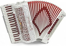 Giustozzi Mod 14/MS Single Cassotto Musette Piano Accordion