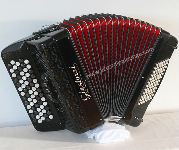 Giustozzi Mod 3000/C 72 Bass Chromatic Button Accordion - Accordion Lounge