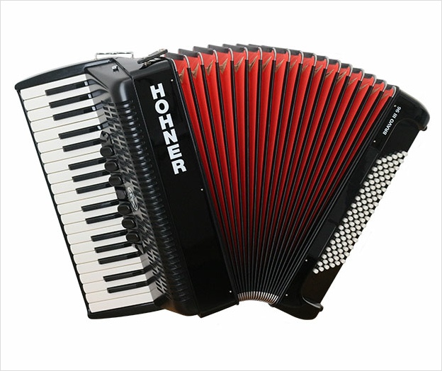 Hohner Bravo III 96 Bass Piano Accordion - Accordion Lounge