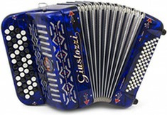 Giustozzi Mod 3195/CF French Chromatic Accordion