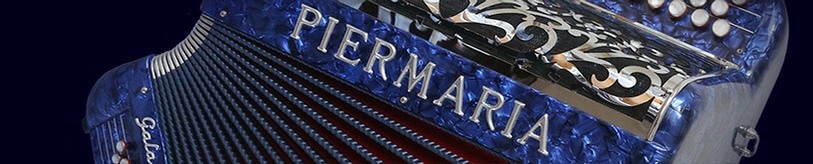 Piermaria Gala Midi 96 Bass Chromatic Button Accordion - Accordion Lounge