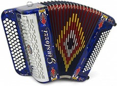 Giustozzi Mod 3200/CF French Chromatic Accordion