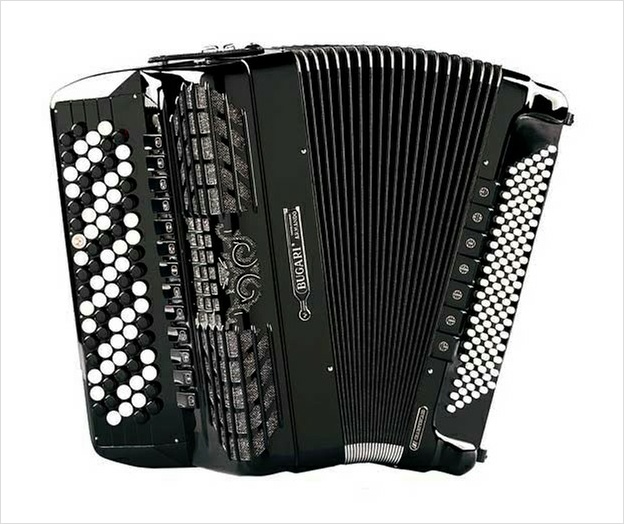 Bugari Armando Artist Cassotto 502/ARS Chromatic Accordion - The Accordion Lounge